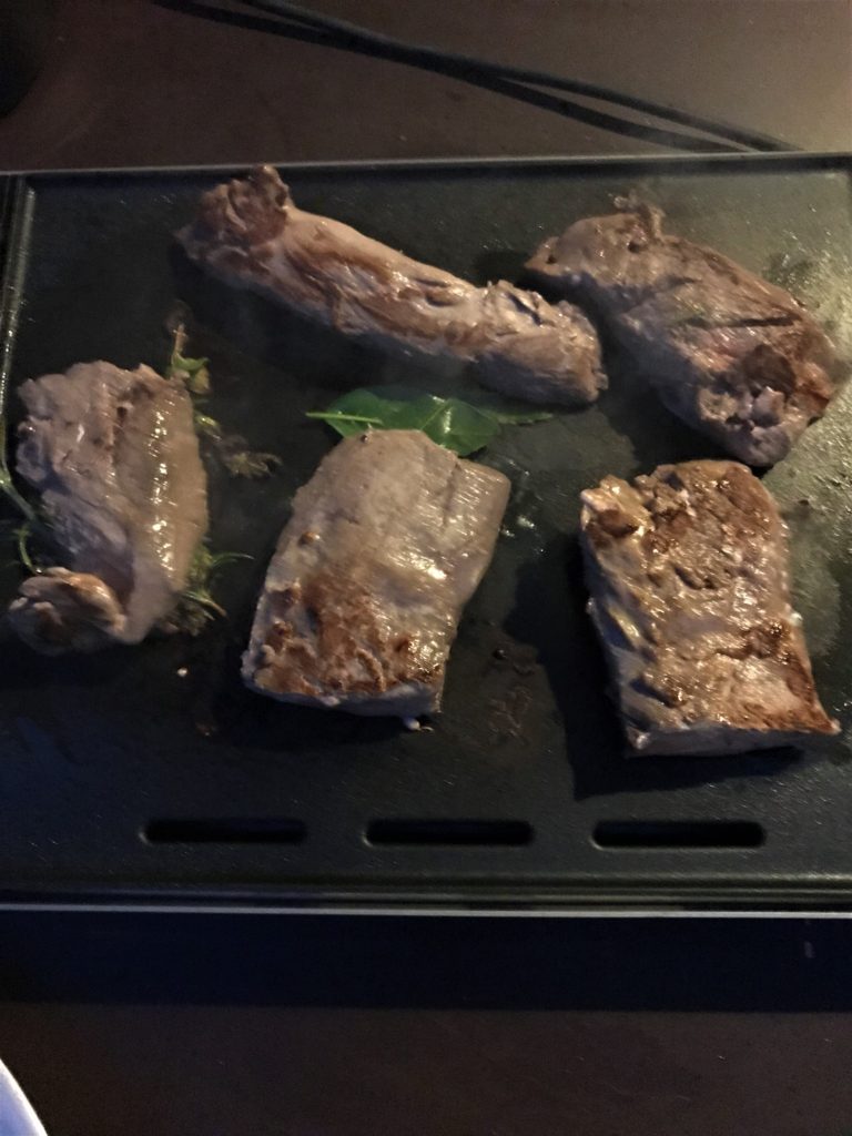 Filets De Sanglier à La Plancha