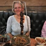 Brochette de Kangourou dégustée dans un steak house à Melbourne