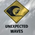 Australie Panneau vagues