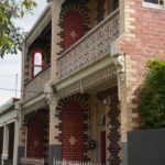 Victorian terrace House briques rouges