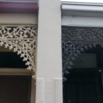 Victorian terrace House white and black