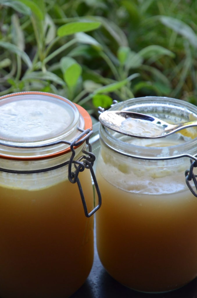 Conservation du bouillon de veau