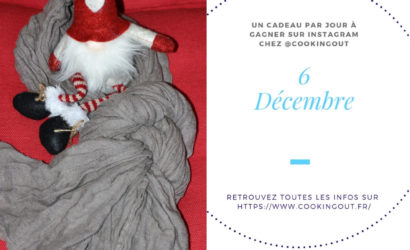 6 décembre-écharpe en lin-Calendrier de l'Avent Hygge