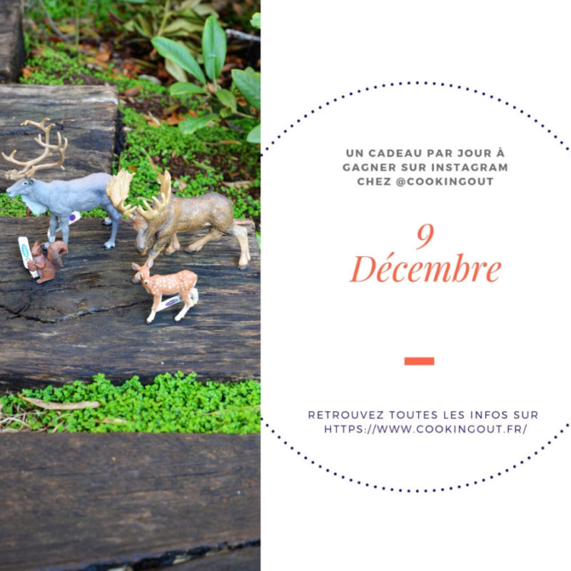 9 decembre 4 Animaux Papo à gagner dans le calendrier de l'avant hygge