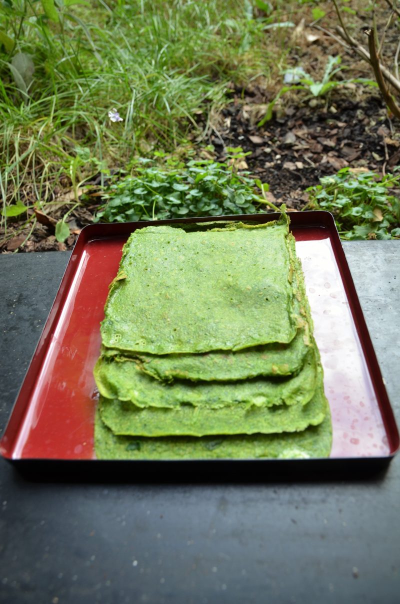 Recette de crêpes sans gluten aux épinards finlandaises