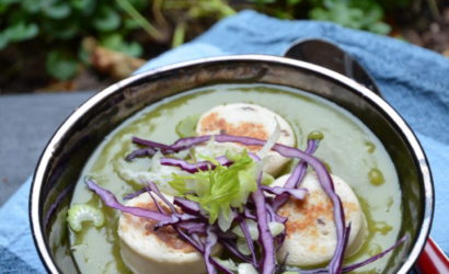 soupe aux pois cassés et boudin blanc un plat entier