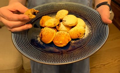 petite crêpes danoises au chocolat