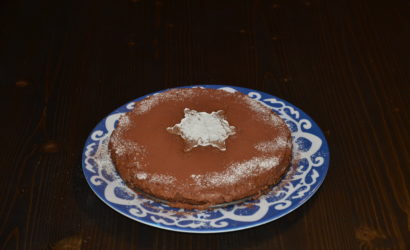 recette de gâteau à base de mousse au chocolat cuite et crue