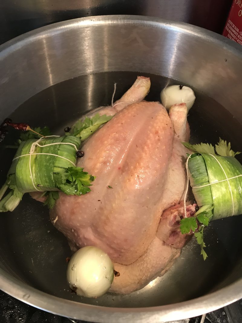 poule au pot et bouquet garni