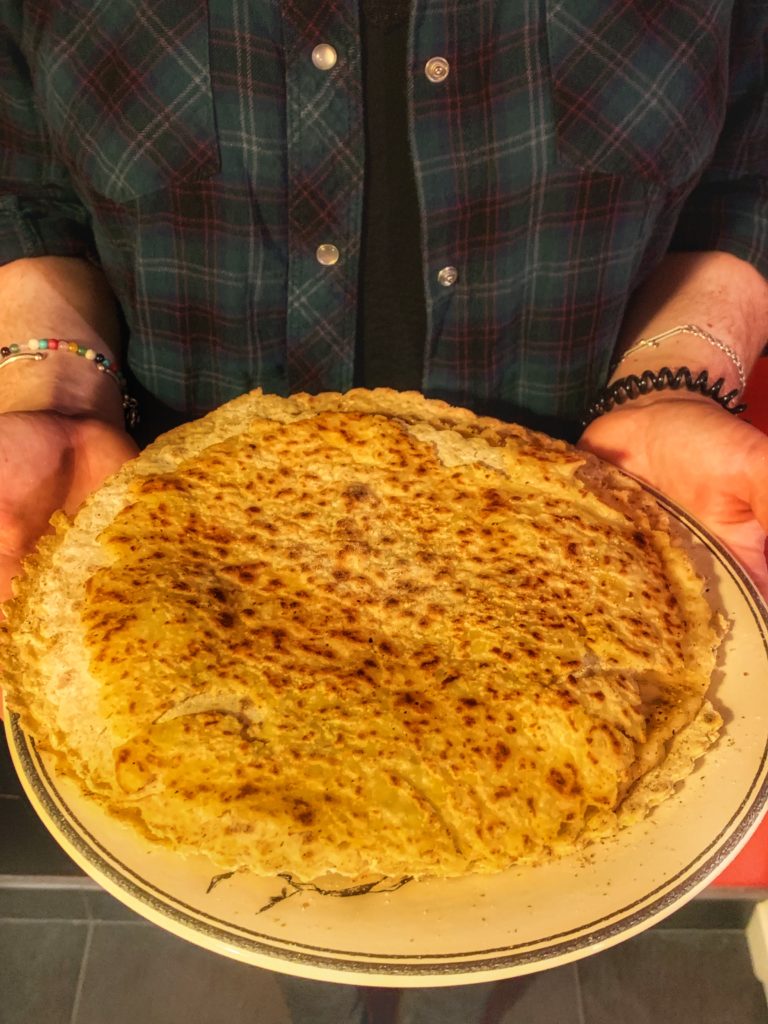 les crêpes norvégiennes sont prêtes