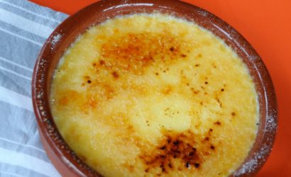 crème brûlée aux zestes de yuzu