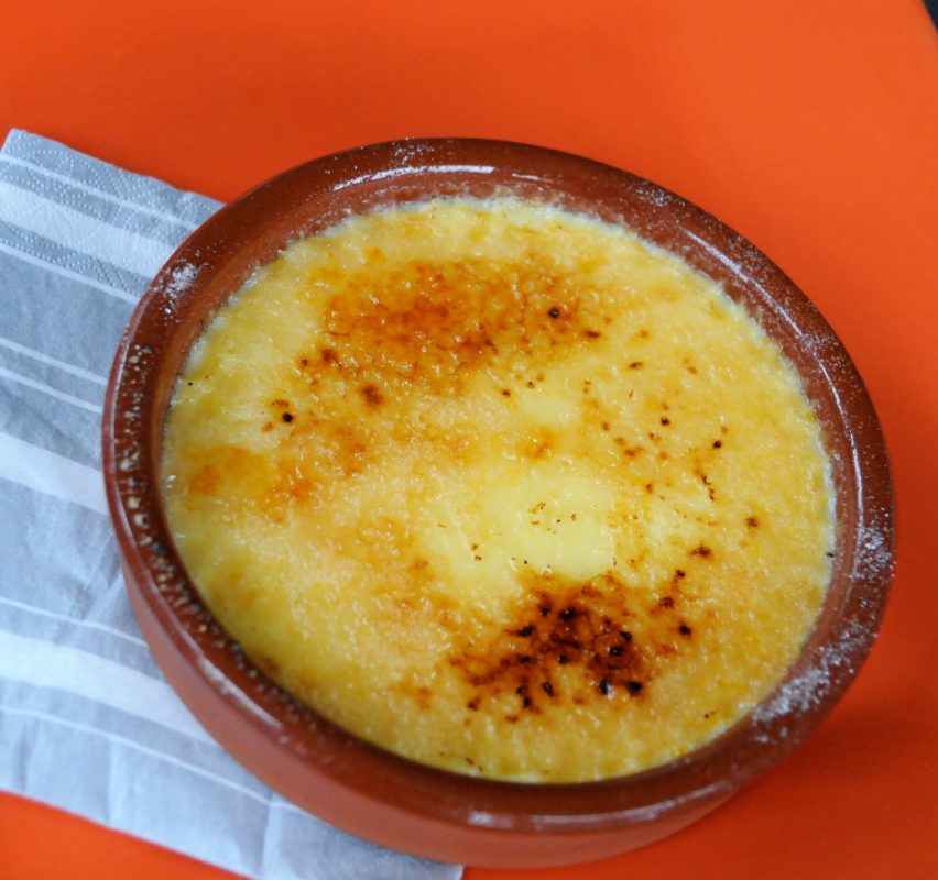 crème brûlée aux zestes de yuzu