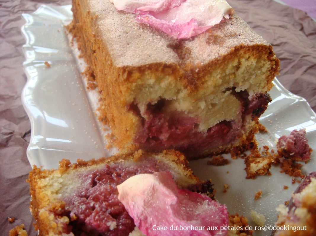 cake du bonheur de Pierre Hermé à la rose