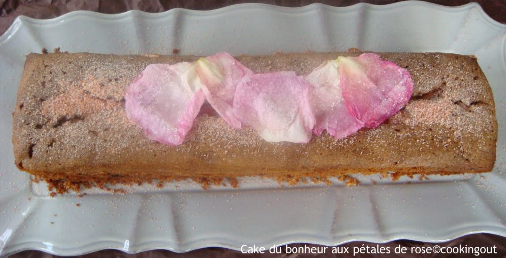cake du bonheur de Pierre Hermé à la rose inspirée du film de Pierre Demy Peau d'Ane