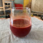 jus rouge pour détoxification du foie