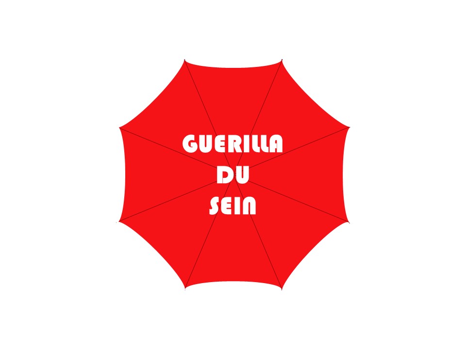 Logo podcast guerilla du sein