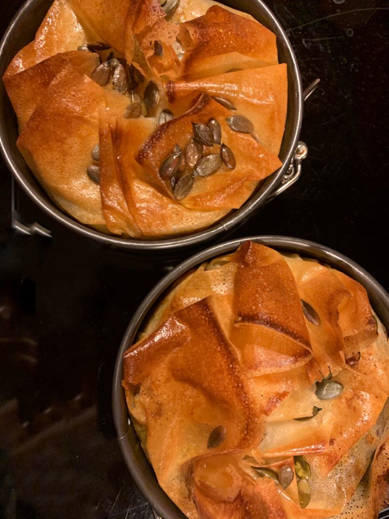 Tourte quinoa & buternut et graines