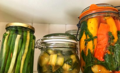 Pots de légumes fermentés premiers tests