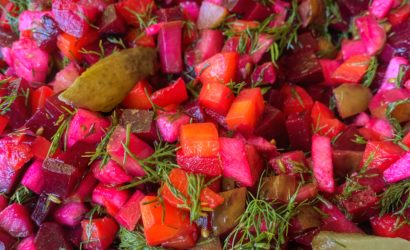 salade d'inspiration russe d'Irène