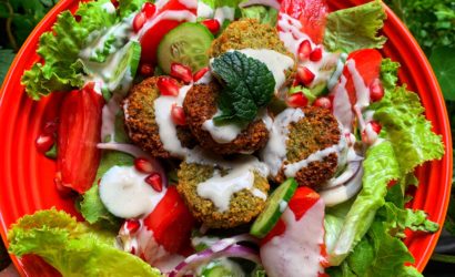 falafels selon la recette d'Ottolenghi et sauce Tahini