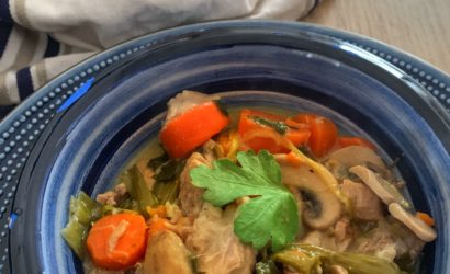 recette de blanquette de veau avec du riz