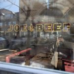 Joe Beef vitrine