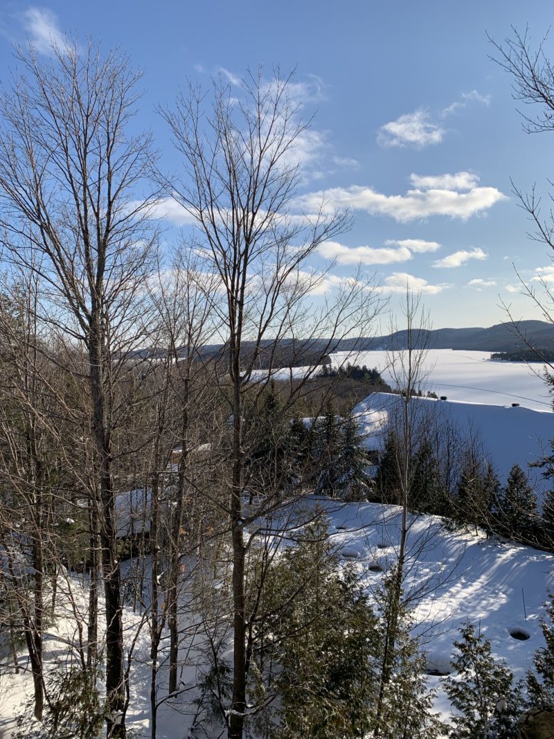 Lac de sacacomie vue