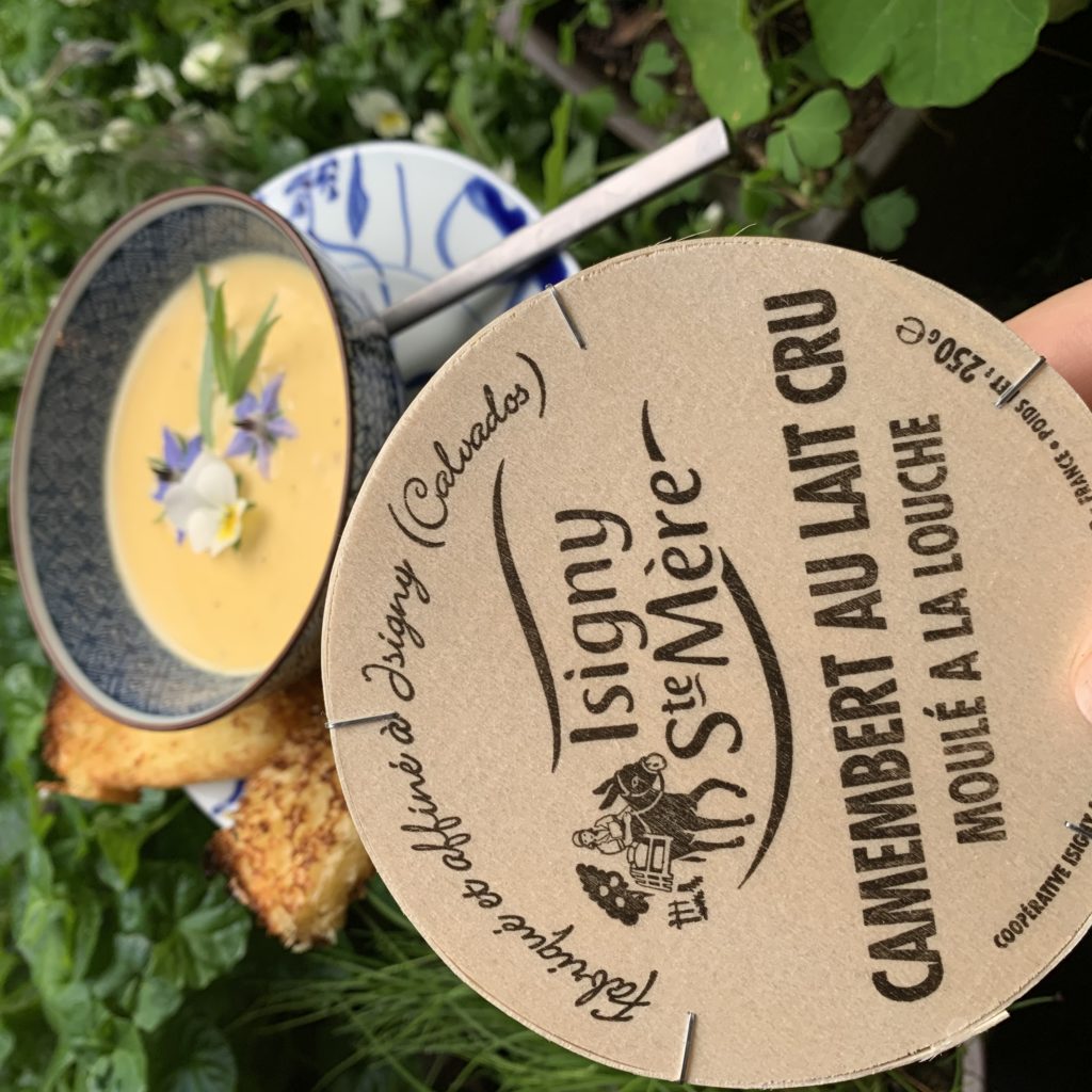 camembert normand pour une soupe originale