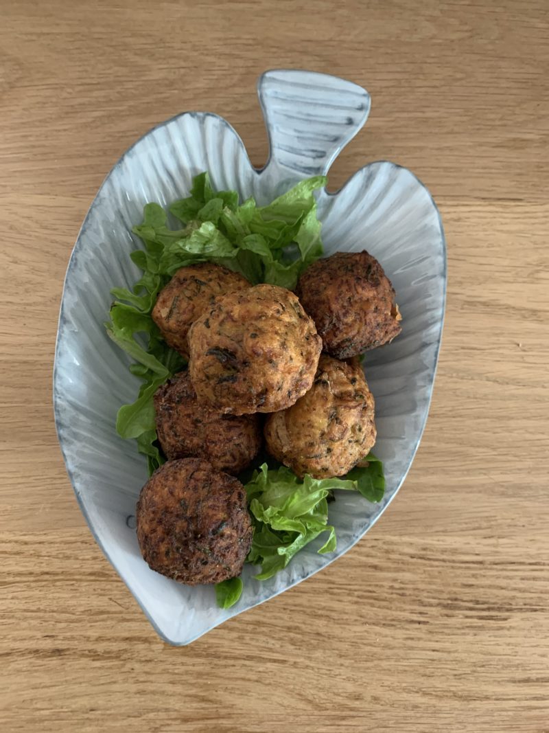 courgettes en boulettes frites