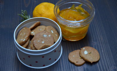 Brunkager au yuzu et amandes