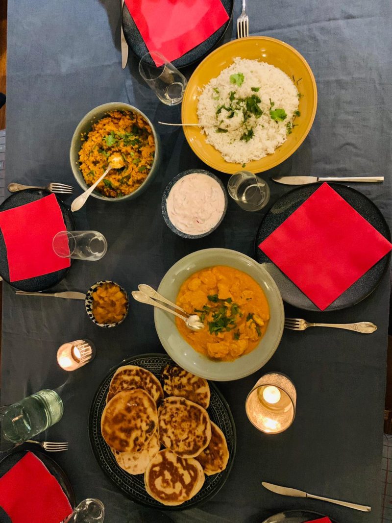 cuisine indienne d'Eugénie