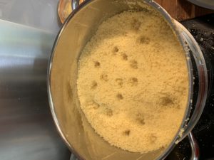 cuisson de la graine du couscous