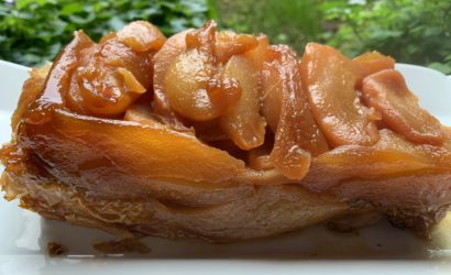 tarte tatin aux poires avec pâte filo