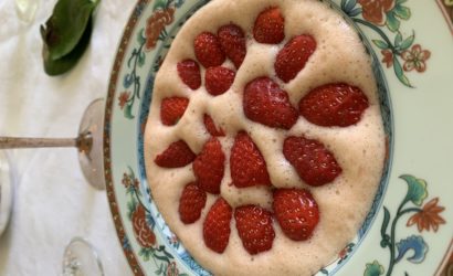 sabayon aux fraises, délicieux dessert printanier