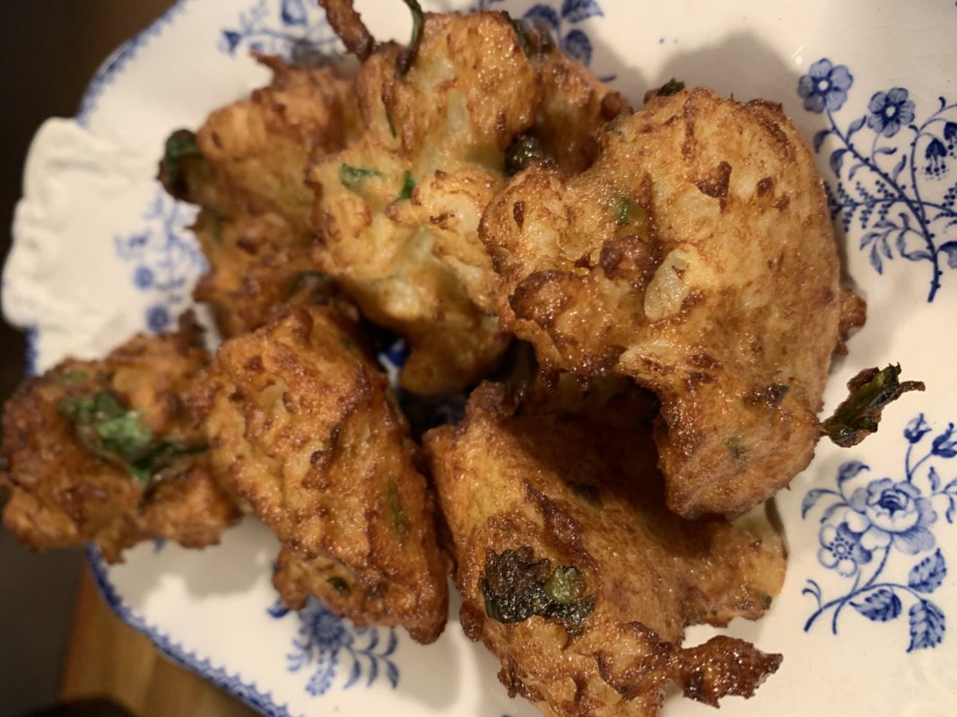 Beignets de chou-fleur au persil