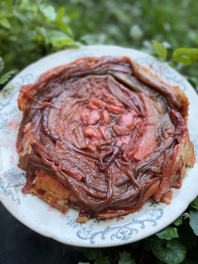 tarte tatin rhubarbe fraise